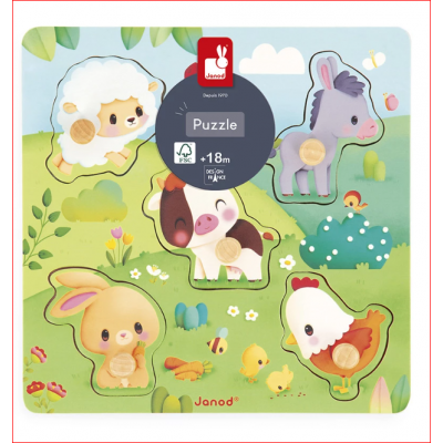 PUZZLE TACTILE FERME