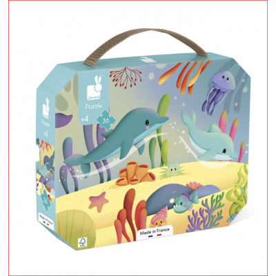 PUZZLE ANIMAUX MARIN