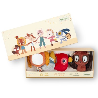 Set de découvertes sensorielles Jack le lion
