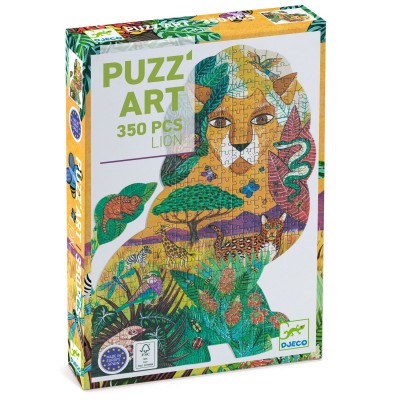 PUZZLE ART LION