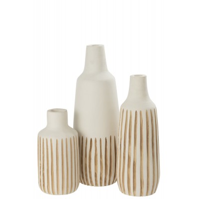 31346 VASE YING BOIS BLANC