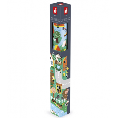 Tapis avec circuit Campagne