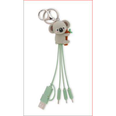 Câble 6-en-1 de Charge Porte-Clés Koala - Link Up