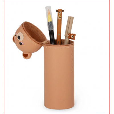 Trousse 2 en 1 en Silicone Teddy Bear « Dream Big »