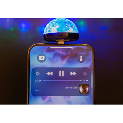 BOULE DISCO LUMINEUSE