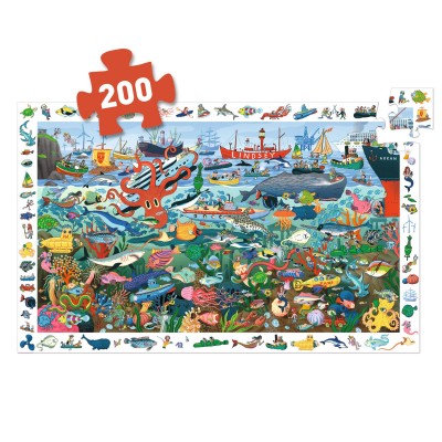 PUZZLE OBSERVATION SECRET DE LA MER