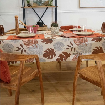 NAPPE COLLECTION BORNEO 250X150 : BRUN