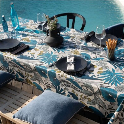 NAPPE COLLECTION LOMBOK 200X150 : TURQUOISE