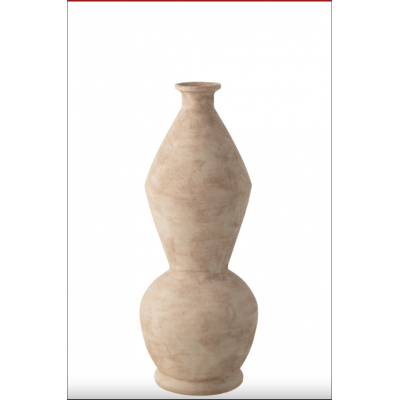Vase Boris Céramique Beige Clair