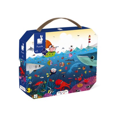 PUZZLE LE MONDE MARIN 100p