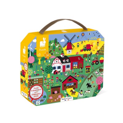PUZZLE OBSERVATION LA FERME