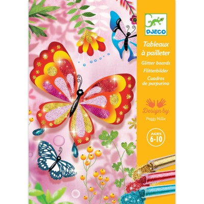 TABLEAU A PAILLETTER papillon