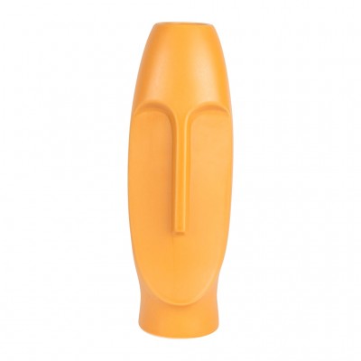 VASE FACE JAUNE
