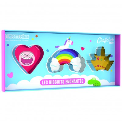 Emporte-pièces - Les biscuits enchantés Chef club
