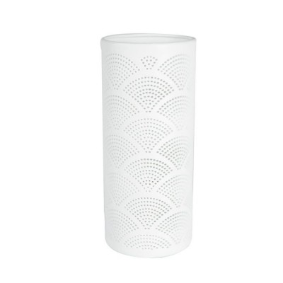 LAMPE PORCELAINE CYLINDRE