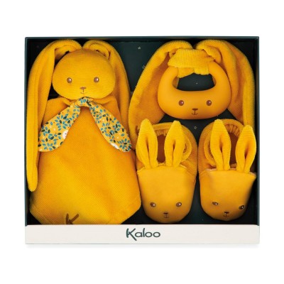 MON PREMIER COFFRET NAISSANCE LAPINOO - OCRE