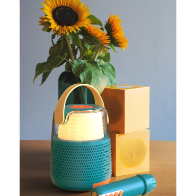 Enceinte & Karaoké BLEU