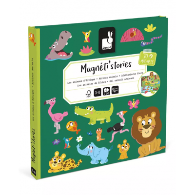 MAGNETISTORIES ANIMAUX D'AFRIQUE